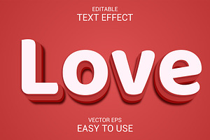 Editable Eps 3D Text Effect Vol 02