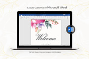 Welcome Sign Template Canva, an Invitation Template by ShineOnWedding (Thumbnail 9 of 9)