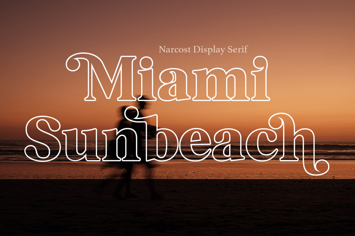 Narcost, a Serif Font by Skypia (Photo 3 of 13)