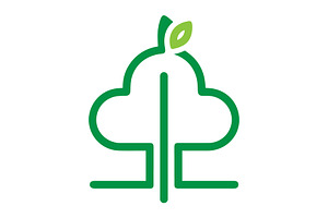 Line Tree Logo, a Branding & Logo Template by Rhealea_Design