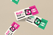 Music Festival Ticket, a Card Template by graphicook (Thumbnail 3 of 3)