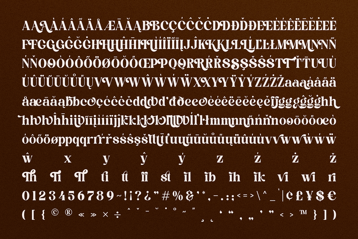 Magnoria – A Playful & Groovy Retro, a Sans Serif Font by Typetemp Studio (Photo 18 of 19)