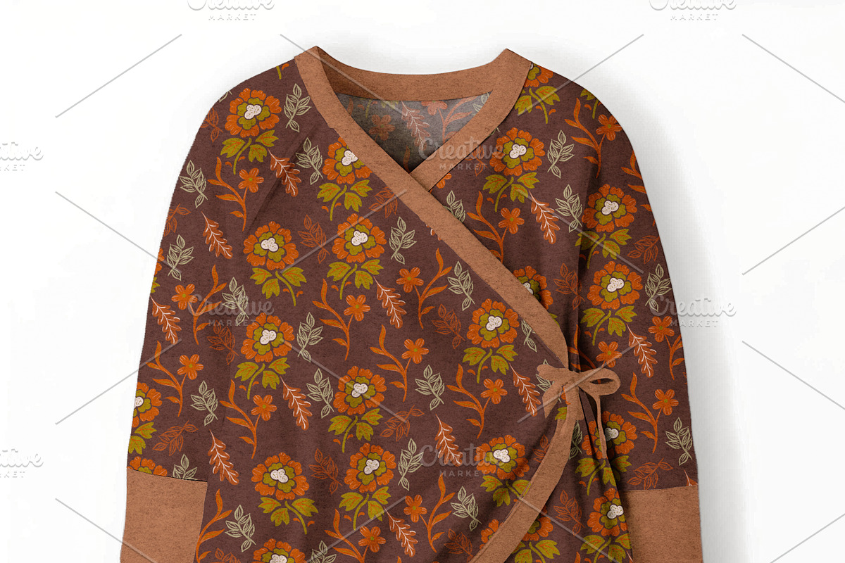 Organic Floral Patterns Collection, a Pattern Graphic by Nora Gad (Photo 18 of 18)