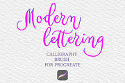 Lettering Brush For Procrete, a Brush Add-On by ValeryDan (Thumbnail 3 of 5)