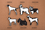 Vintage Dog Doodles Mega Bundle, an Illustration by duka (Thumbnail 18 of 19)