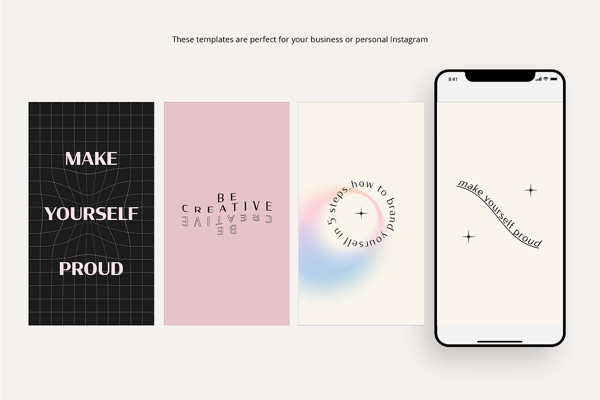 Lo Fi Instagram Posts & Stories, a Social Media Template by TheFisherCreative (Photo 5 of 21)