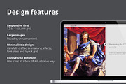 Louis - Timeline, Portfolio, Resume, a HTML Template by Holl (Thumbnail 3 of 3)