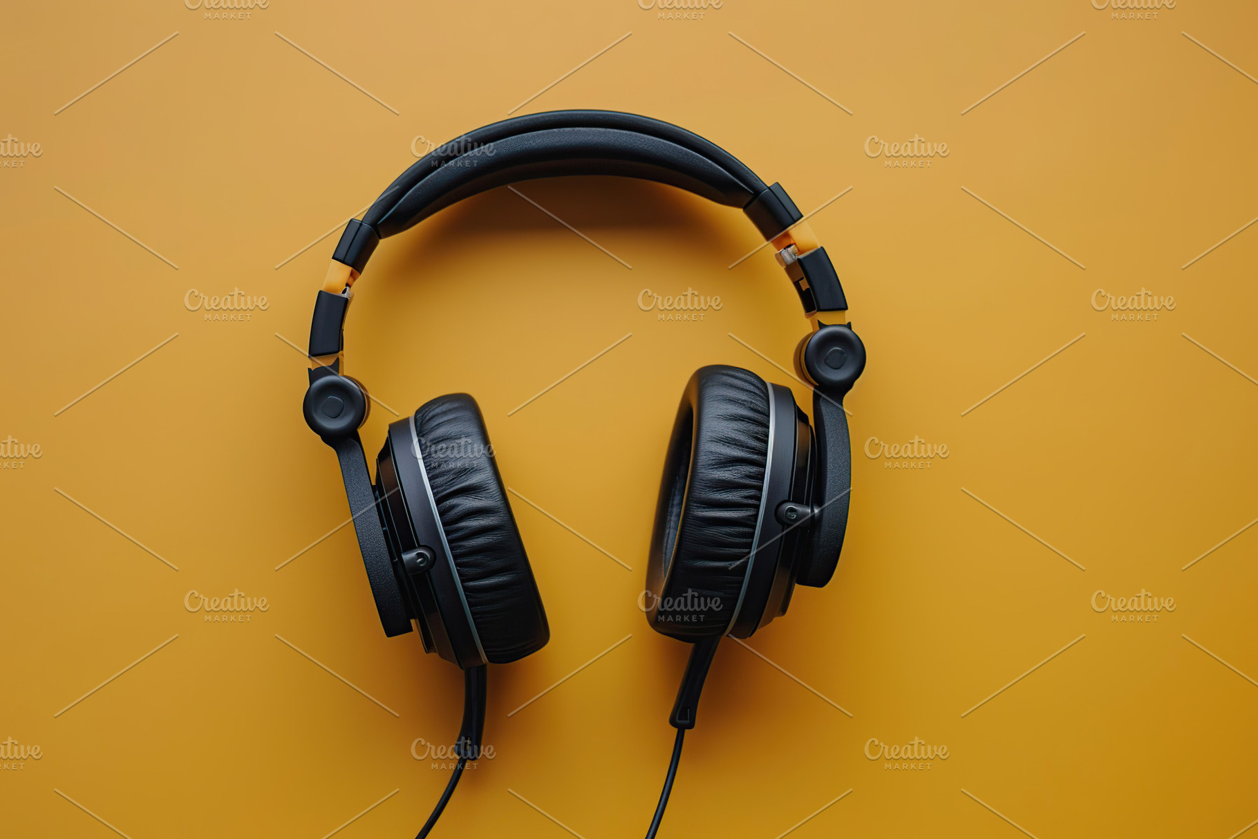 Modern high quality studio headphones, a Technology Photo by AlyaAnd