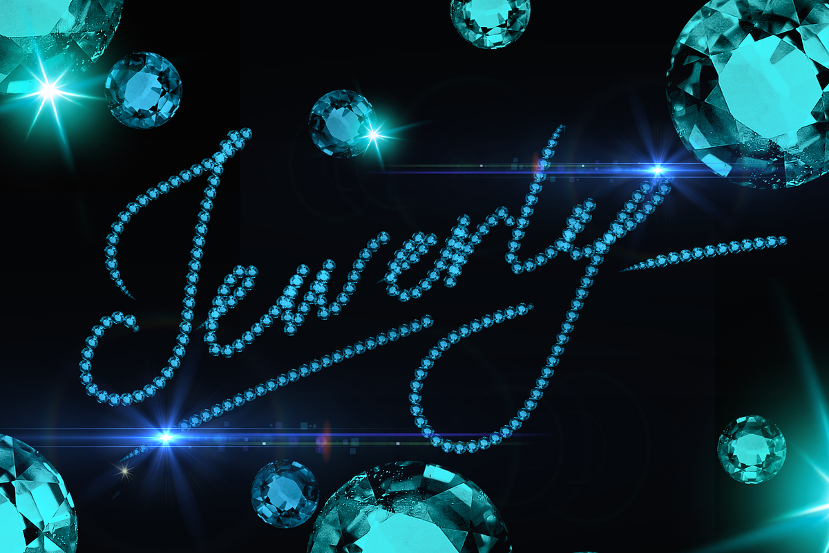Jewelry, beads, chains and crystals, a Brush Add-On by Graphics Resources (Photo 8 of 13)
