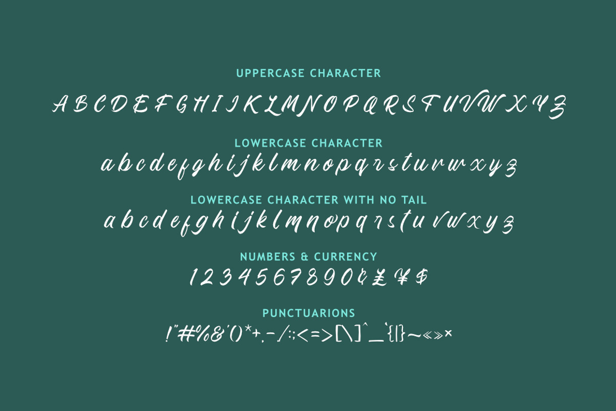 Quick Dream, a Script Font by Andika Fez (Photo 8 of 9)