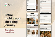 Fashion E-Commerce Mobile App Design, an App Template by SpaceNymph (Thumbnail 2 of 4)