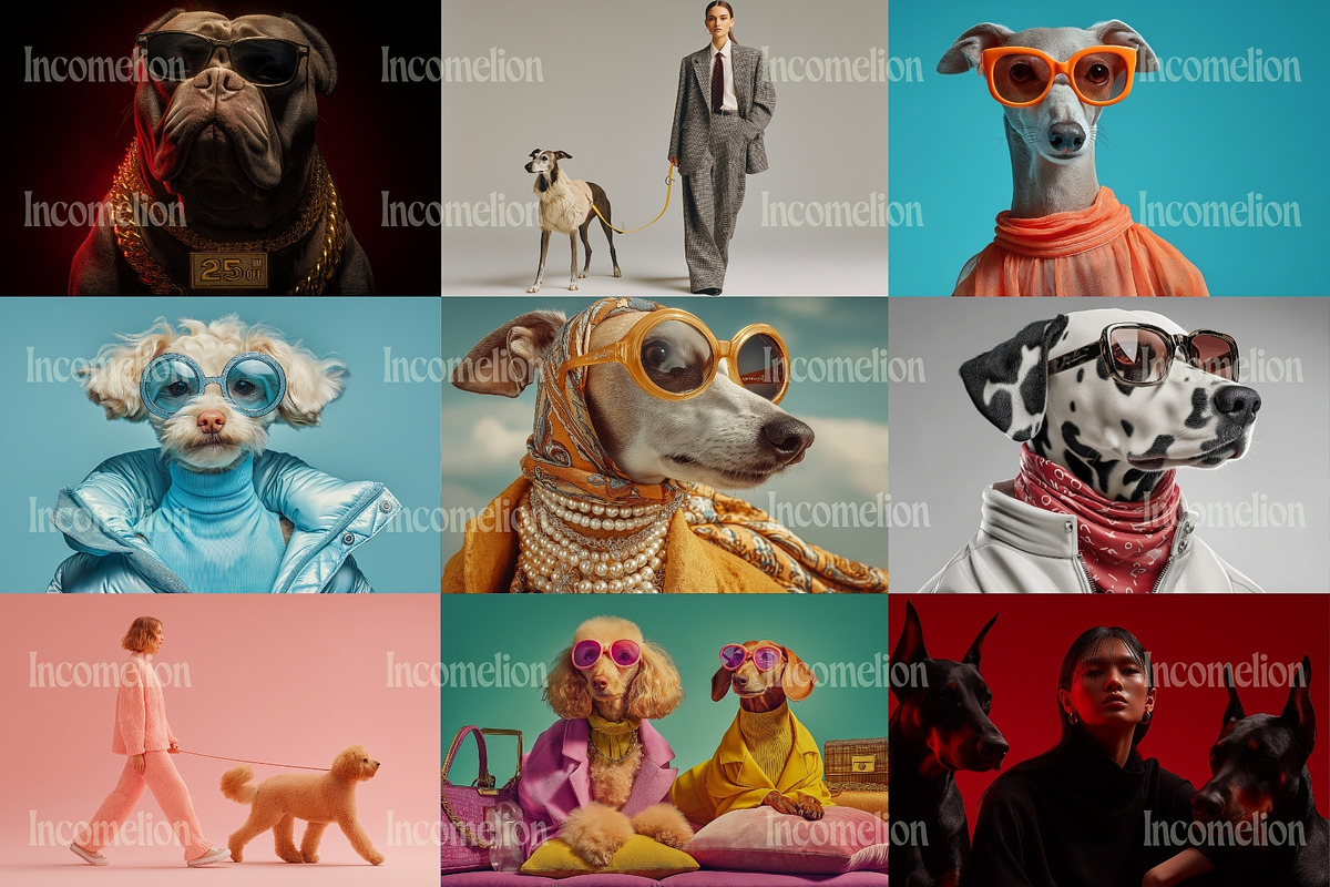 40 Editorial Dog Stock Photos, an Animal Illustration by Incomelion (Photo 6 of 13)