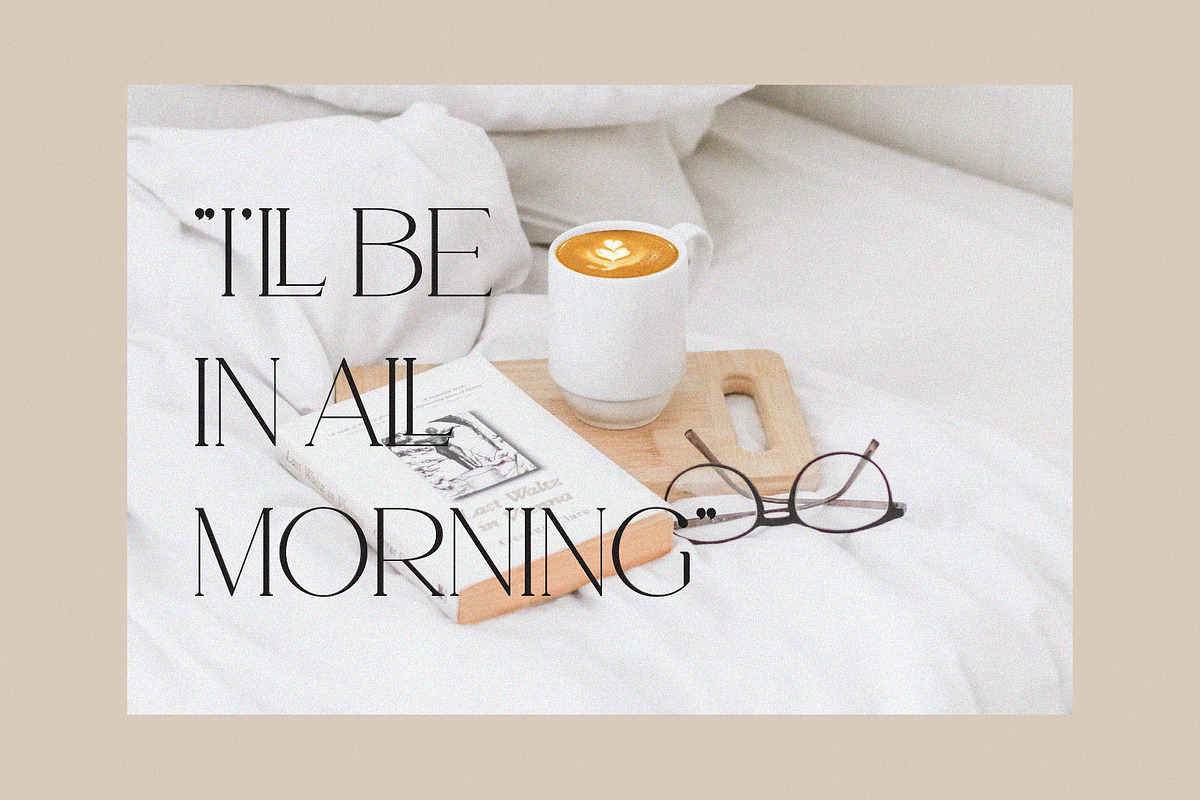 Raesha - Stylish Serif Font, a Serif Font by Aqeel_Art (Photo 8 of 10)