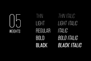 Vegas Nova - Unique Modern Typeface, a Font by Designova® (Thumbnail 11 of 14)