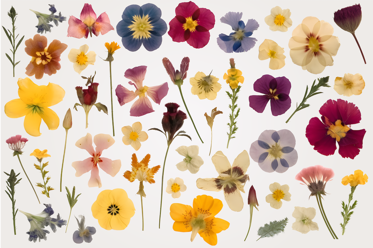 Pressed Flowers PNG Collection, a Decorative Illustration by thetrendytemplate (Photo 3 of 4)