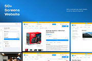 Website E-commerce UI kit, an UI Kit Template by Creative Perspective (Thumbnail 7 of 8)