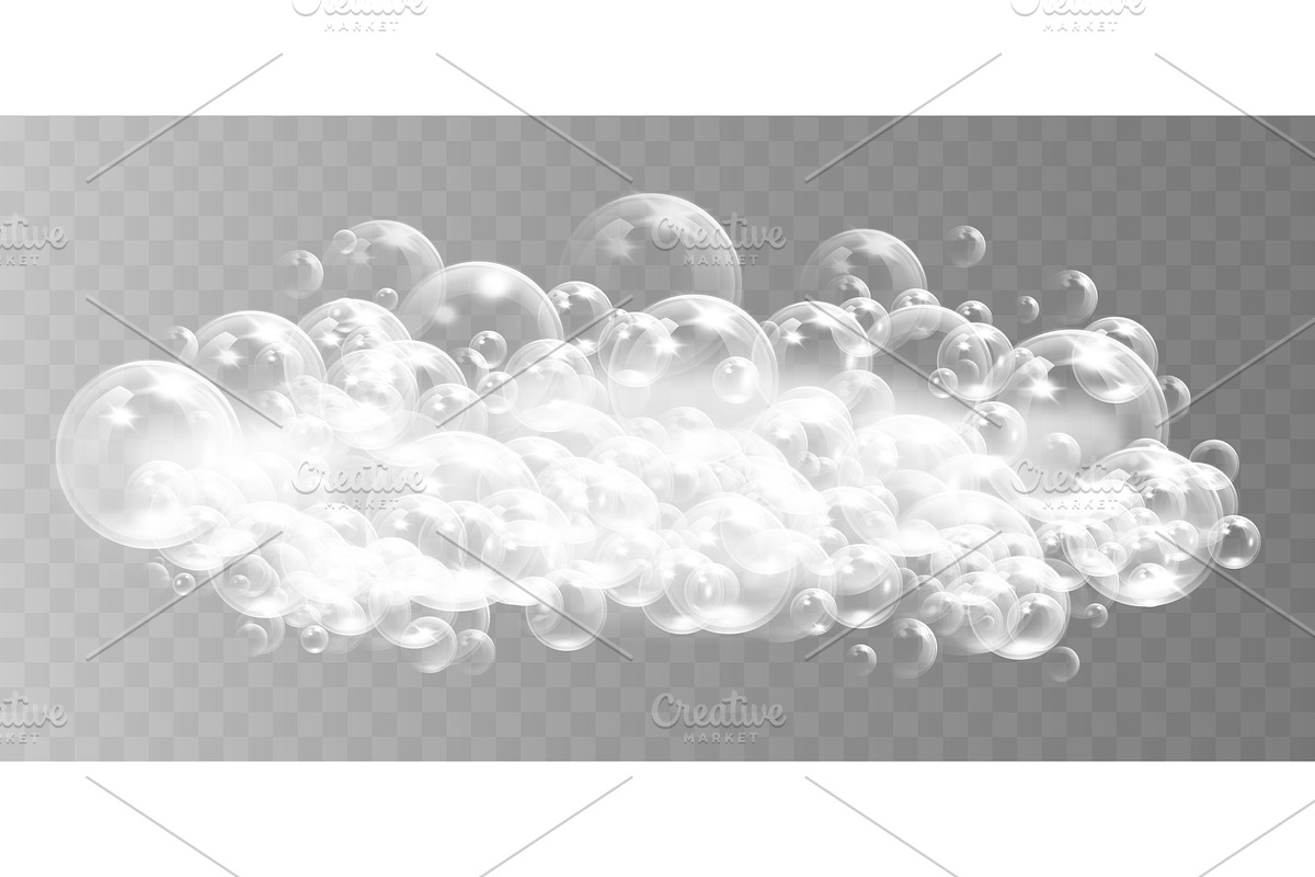 Detailed clean foam, an Object Illustration by Yayasya (Photo 1 of 3)