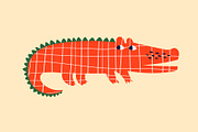 Cute baby crocodiles illustrations, an Animal Illustration by MoleskoStudio (Thumbnail 18 of 23)