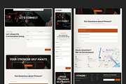 Modern Fitness & Gym Studio Website, an UI Kit Template by peterdraw (Thumbnail 6 of 7)