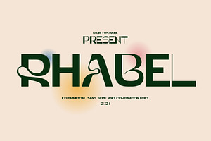 Rhabel Experimental Font