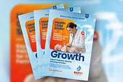 Pediatric Clinic Flyer Template, a Flyer Template by grafilker (Thumbnail 1 of 2)