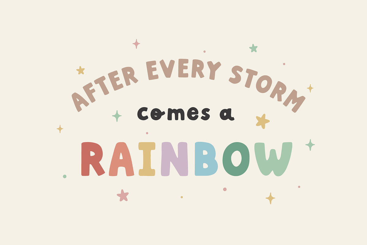 Super dino | Handwritten font, a Handwritten Font by JuliaVolkova (Photo 5 of 7)