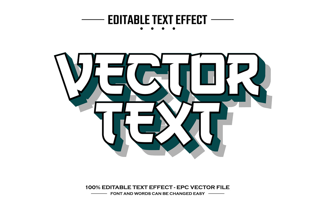 Free yourself editable text effect, a Layer Style Add-On by nicemorning (Photo 2 of 3)