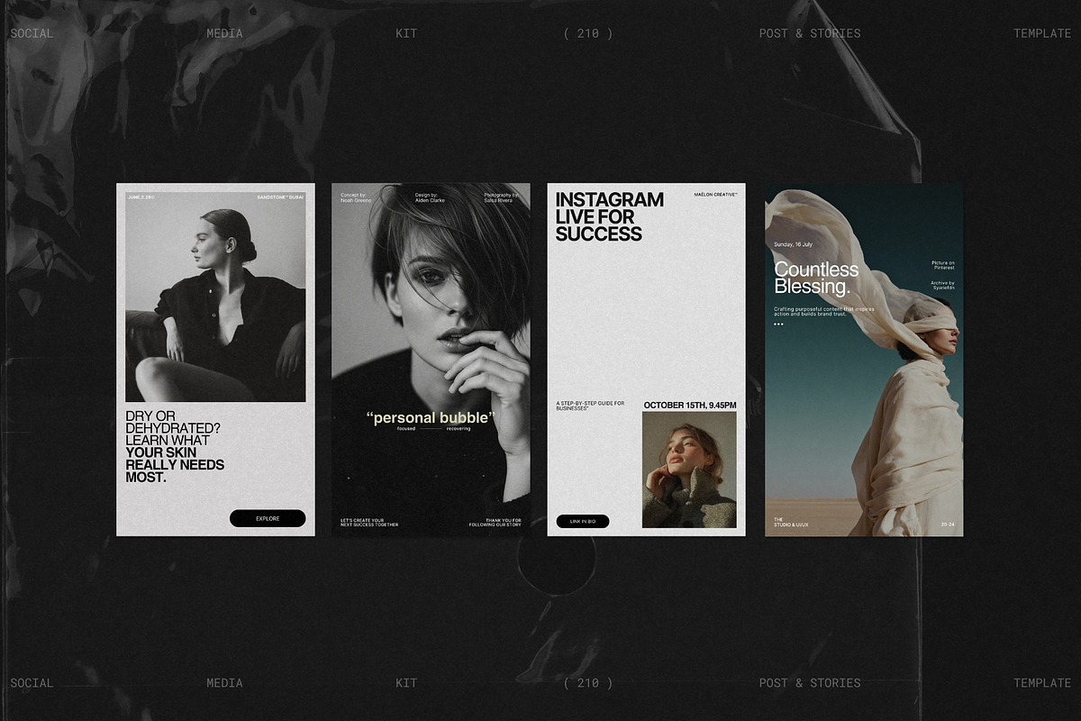 ELVO | Social Media Kit Bundle, a Social Media Template by Prapti Design (Photo 9 of 10)