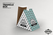 Triangle Food Box Packaging Mockup, a Packaging Mockup by INCDesign (Thumbnail 5 of 6)