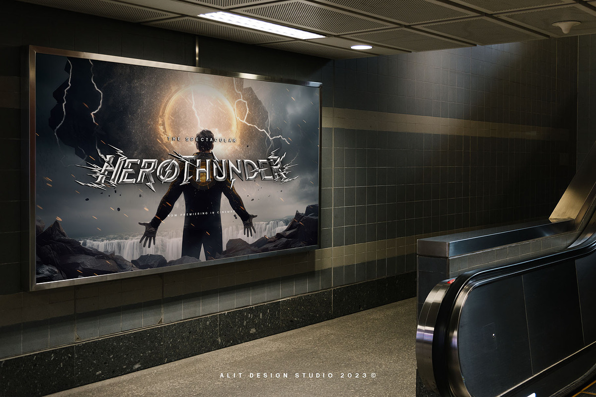 Electrone Superhero Font, a Sans Serif Font by alit design (Photo 17 of 21)