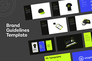Utopia V2| Brand Guidelines Template, a Branding & Logo Template by graphypix (Thumbnail 18 of 20)