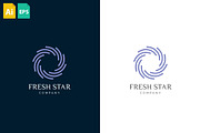 Fresh Star Logo, a Branding & Logo Template by Schneider Design Store (Thumbnail 2 of 2)
