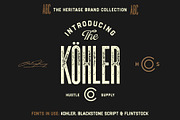 The Heritage Brand Collection, a Serif Font by Hustle Supply Co. (Thumbnail 5 of 14)