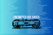 Railroad, Train, Locos Vector Art, a Decorative Illustration by TheBlackPixelCo (Thumbnail 4 of 4)