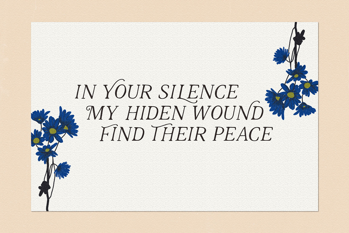 Accidental Soulmates - Romantic Font, a Serif Font by deadlock studio (Photo 8 of 10)