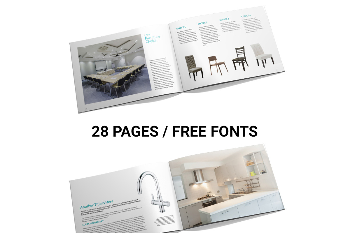 Interior Design Brochure, a Brochure Template by IndieStock (Photo 3 of 5)