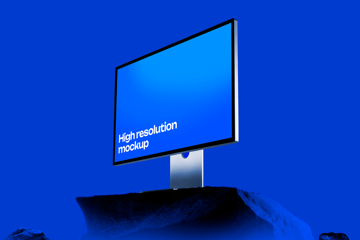 Display Monitor Mockup Set, a Mac Mockup by Creative Instagram shop (Photo 6 of 6)