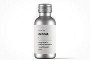 Boston Bottle Mockup Pack, a Packaging Mockup by Designer Dude (Thumbnail 4 of 6)