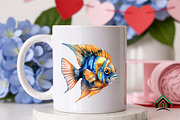 Watercolor Sea Animals Clipart, an Illustration by Craft Nest (Thumbnail 6 of 12)