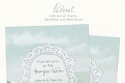 Cottagecore PNG Frames Illustrations, a Decorative Illustration by whiteheartdesign (Thumbnail 5 of 19)