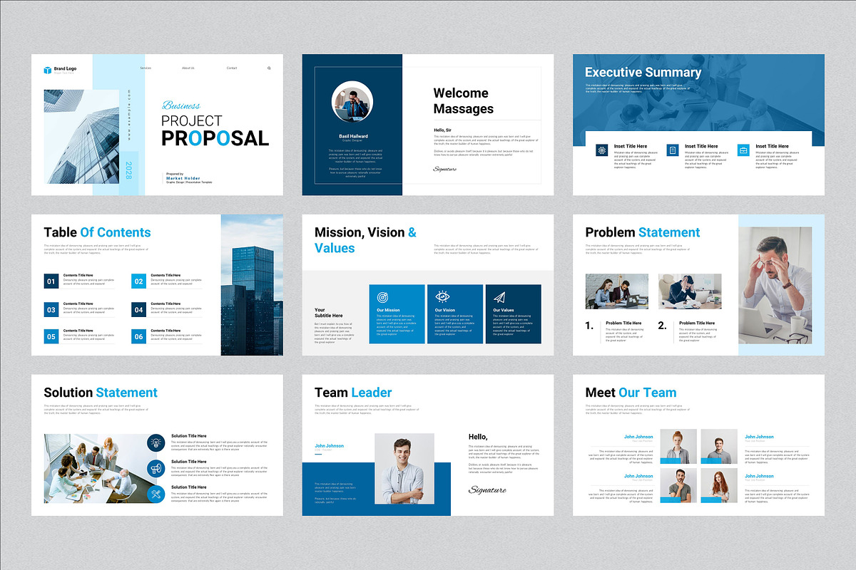 Project Proposal Presentation, a Presentation Template by Cleffon_Graphic_Studio (Photo 2 of 4)