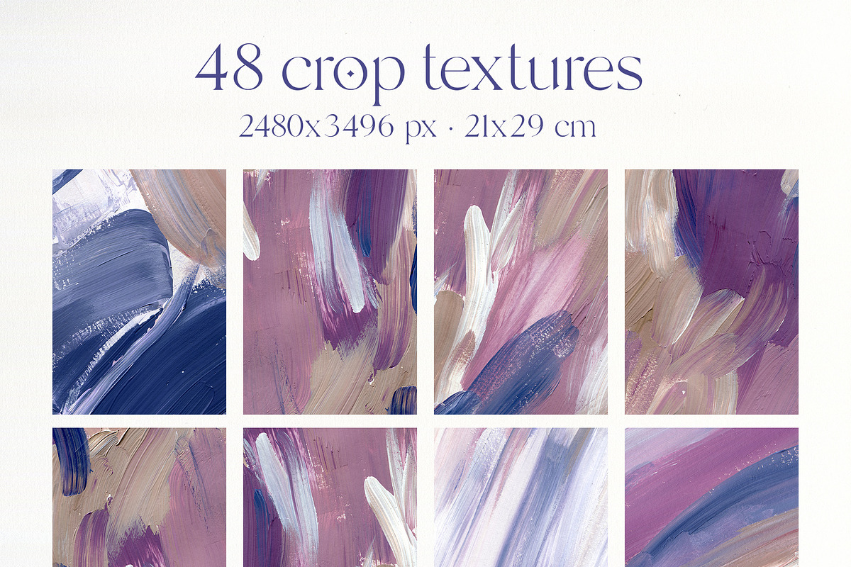 VERY PERI & BLUE abstract textures, a Texture Graphic by Yuliya Derbisheva (Photo 12 of 14)