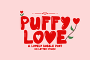 Puffy Love, a Handwritten Font by Dm Studio (Thumbnail 1 of 10)
