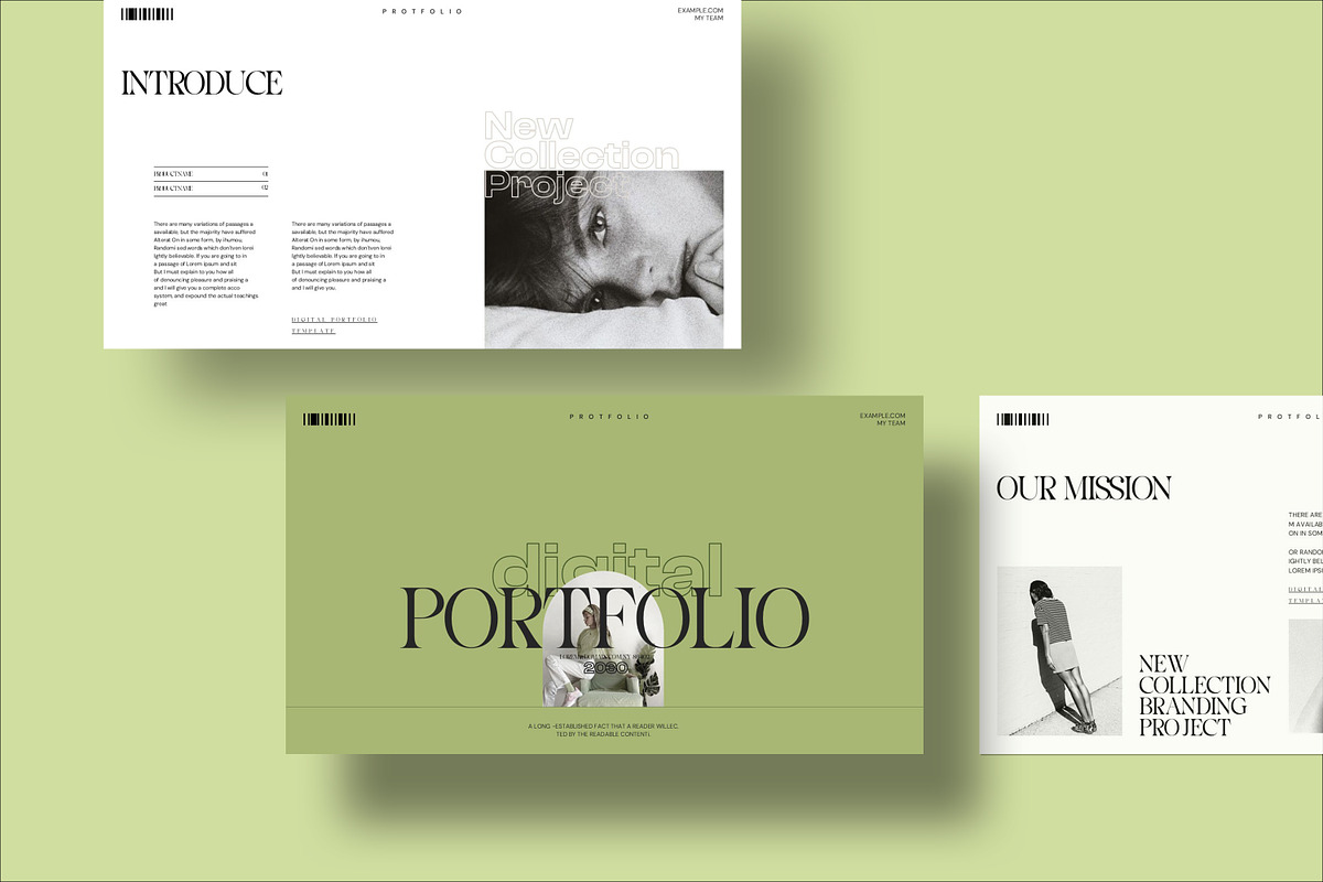 Digital Portfolio Presentation preview 3
