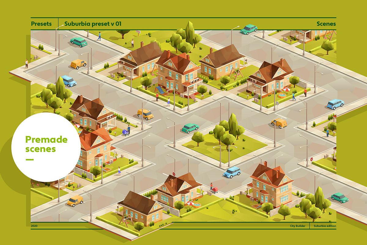 Suburbia City builder, an Object Graphic by blauananas (Photo 16 of 18)