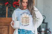 My Weekend is All Booked Book Lover, an Illustration by DreamPrint404 (Thumbnail 5 of 7)