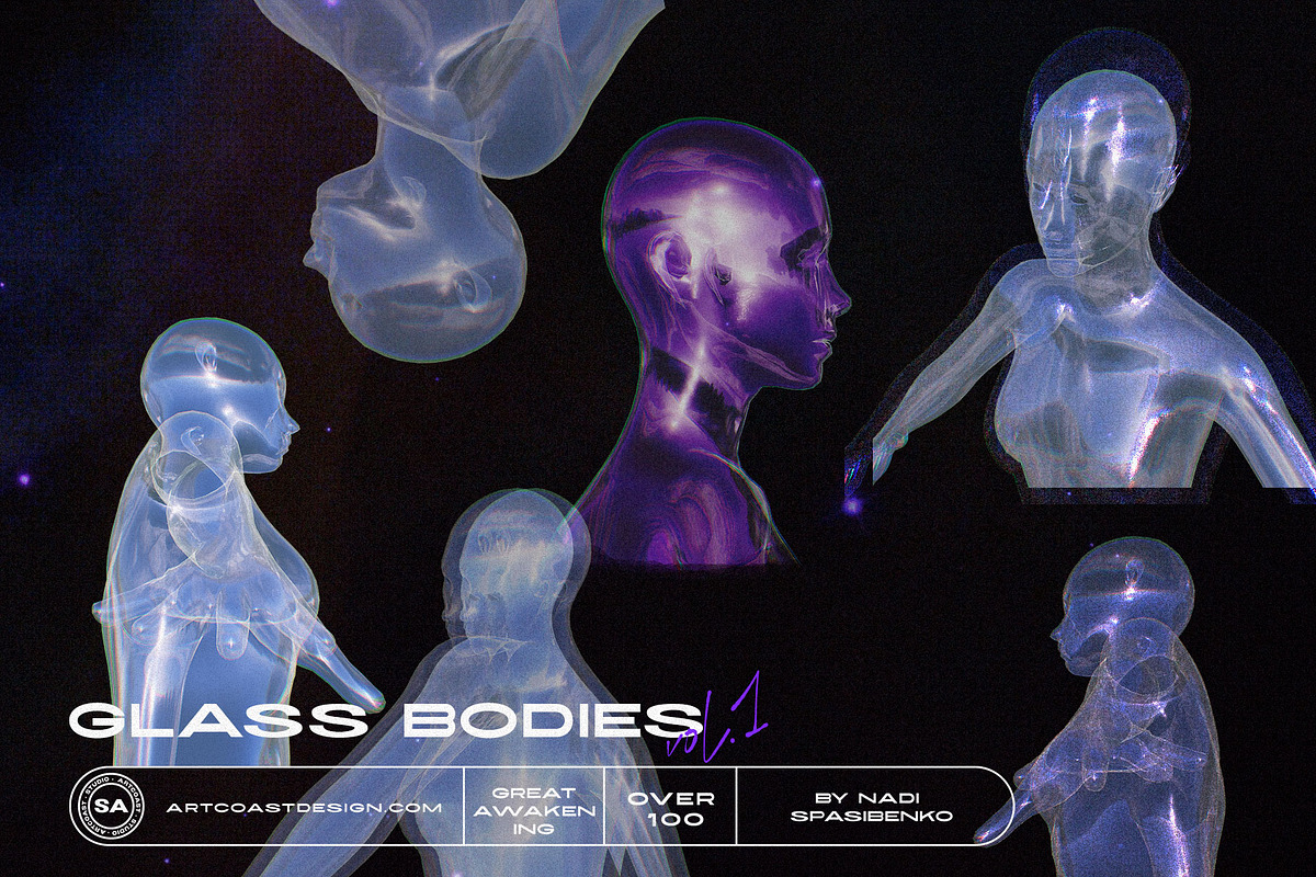 COSMIC AWAKENING 3D Objects & Poster, a Wallpaper Graphic by nadispasibenko (Photo 13 of 18)