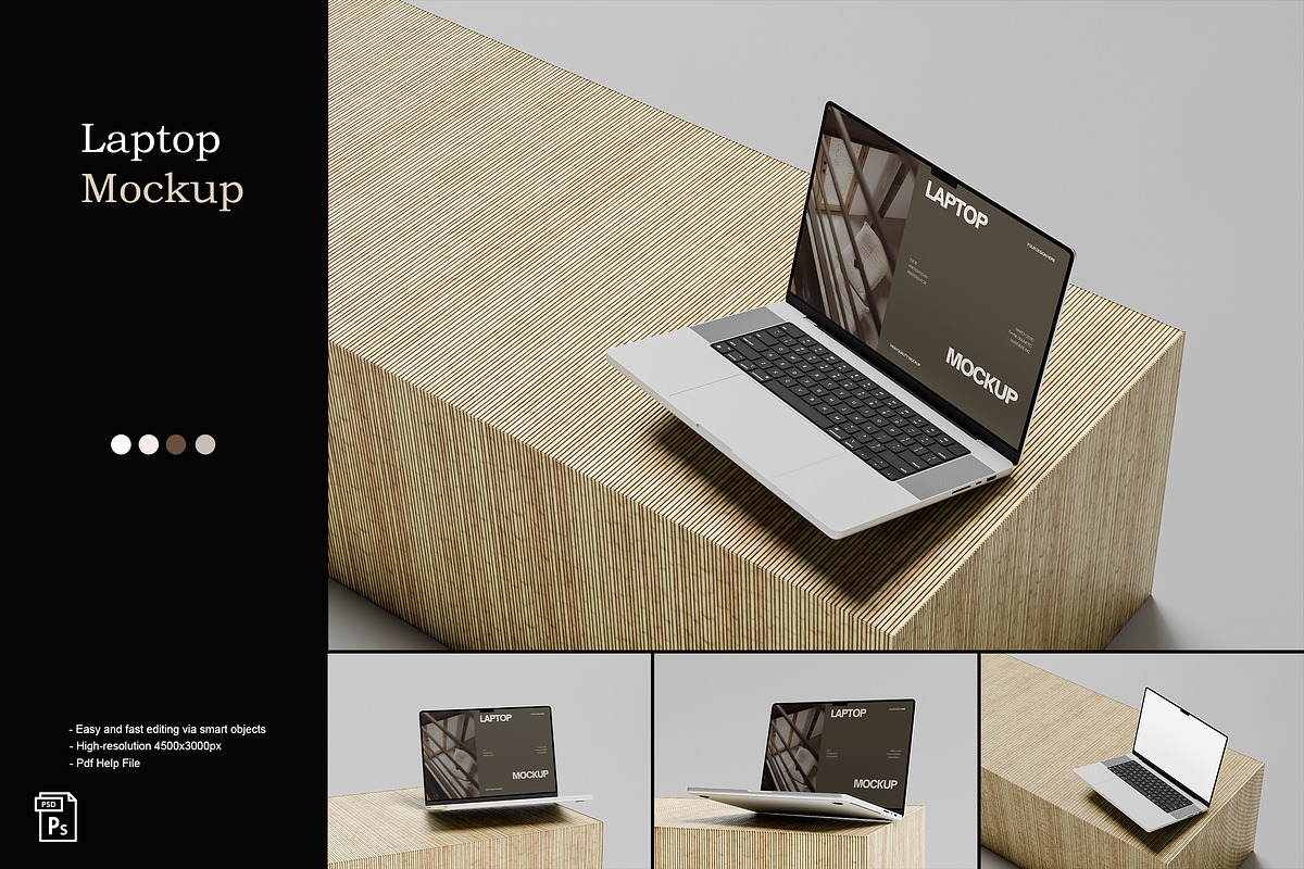 Laptop Mockup, a Mac Mockup by Design Source_ (Photo 1 of 4)