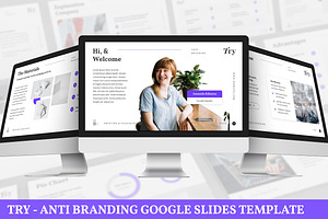 Try - Anti Branding Google Slides, a Presentation Template by SlideFactory