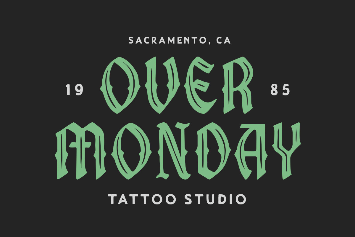 March Anchor & Bonus, a Blackletter Font by IronbirdCreative (Photo 6 of 11)